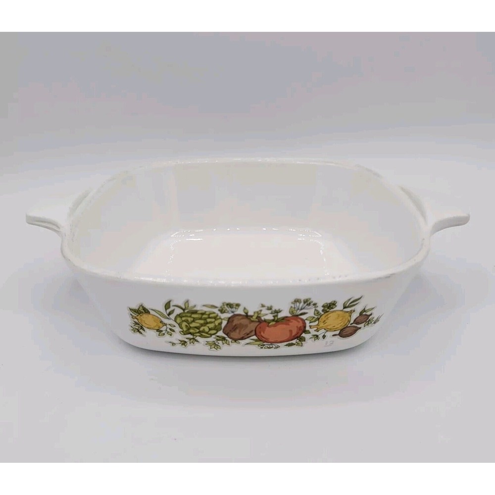 Corning Ware Spice Of Life‎ 1 3/4 Cup Small Casserole Dish Vintage Collectible